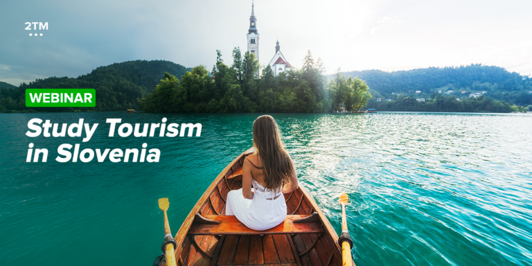 Spletna predstavitev študija turizma v Sloveniji.