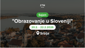 Promocija studiranja u Sloveniji na sajmu u Srbiji.